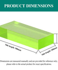 Built Like A Tank Heavy Duty Polyurethane Square Block 200X500Mm Wear Resistant Industrial Pad 5Mm Thick dimensions 200x500mm
