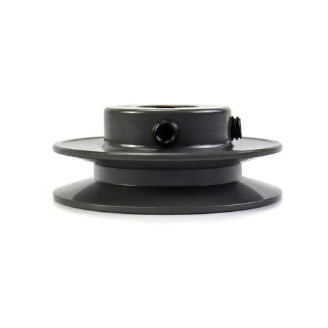 Single Groove V Belt Sheave 2.85 Inch Outside Diameter Three Quarter Inch Bore Cast Iron Pulley For V Belt 3L 4L A AX Systems Fixed Bore Durable Anti Corrosion Industrial Grade Built Tough