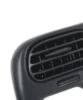 G-PLUS dash vent trim bezel in dark gray plastic; close-up view of a car air vent.