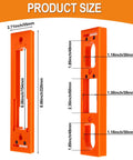 Professional Grade Dead Simple Hidden Hinge Template And Invisible Router Guide For Seamless Door Hardware Installation Kit 6 Inch size specifications