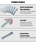 All In One Spark Plug And Plumbing Wrench Set with dual ended sockets and 130mm rods showcasing various features and internal design