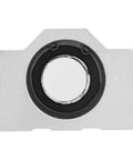 Front view of Aluminum Alloy Linear Motion Pillow Block Bearing With Closed Housing Built Tough For Smooth Low Friction High Speed Operation Ball Bearing Slide Block 25mm Bore SCS25UU.