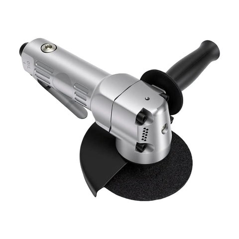 Professional Pneumatic Angle Grinder 5 Inch 11000 RPM for Aggressive Metal Cutting and Smooth Polishing Tasks lightweight composite housing with ergonomic grip