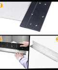 16 Inch Sheet Metal Bender for HVAC Ductwork and Roofing Panels Hemming Forming, folding a metal sheet with adjustable depths