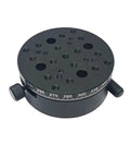 Axis Manual Rotation Stage Built Tough For Precision CNC Machines And Robotic Automation Heavy Duty Rotary Stage Optical Sliding Table Component With 60 Micron Roundness 30 Micron Transversal Deviation And 60 Micron Parallelism, top view