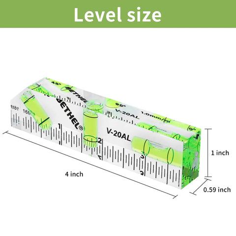 Compact Shatterproof Mini Pocket Level With 45 90 180 Degrees Bubble Level For Picture Hanging And Layout Tools 4 Inch Acrylic Spirit Level Cross Check Measuring Instrument With Imperial And Metric Scales