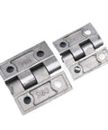 Detachable Slip Joint Cabinet Door Hinge With Lift Off Capability Stainless Steel Soft Close Damping System visible in two sizes