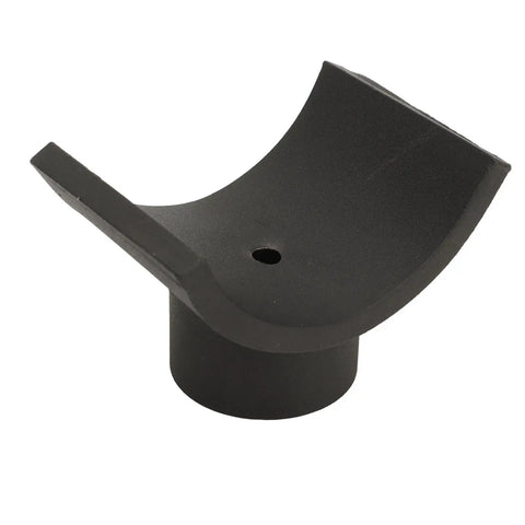 Heavy Duty Bottle Jack Adapter Saddle For 3 Inch Axle Tubes, 12 Ton Capacity, Iron Construction, Hydraulic Lifting Accessory