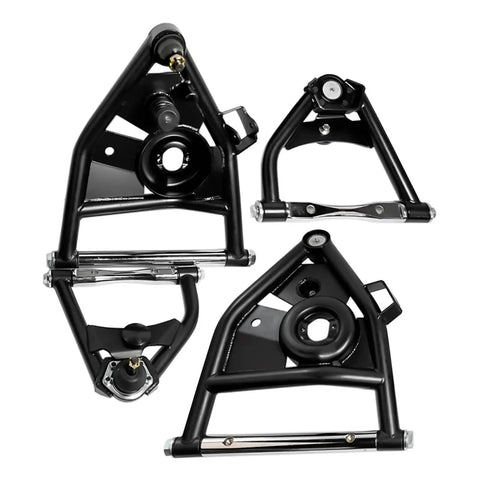 Beefed Up Heavy Duty Front Tubular Upper And Lower Control Arms Kit For Chevy And GMC C10 1963 Through 1970 Replacement