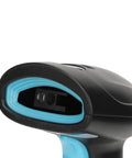 Built Tough USB Barcode Scanner For 1D 2D QR Codes, Quick Scan, ABS Construction, IP54 Dust Protected, close-up sensor view