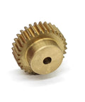 Beefy Copper 52 Tooth Straight Spur Gear 0.75 Module 52T With 5mm Bore 40.5mm Diameter 8mm Teeth Thickness 15mm Total Thickness