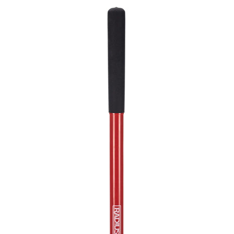 Beefy 58 Inch Long Handle Round Point Garden Shovel With Steel Shaft Hardened Powder Coated Steel Head Textured Upper And Lower Grips