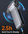 Beast Mode 180000 RPM Cordless Air Duster With 3 Speed Settings charging