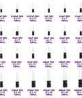 All In One Pro Grade 240Pcs 24 Kinds Electrolytic Capacitors Kit with various capacitance and voltage specs displayed in grid format