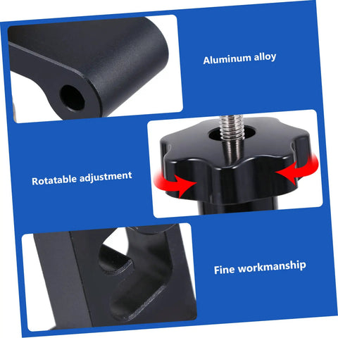 Woodworking Hold Down Clamp Quick Act T Track Clamp For Carpentry, Versatile Workpiece Fixer For Secure Alignment And Pressure, Precise Cuts And Joints, Ideal For Miter, Routing, And Saw Projects