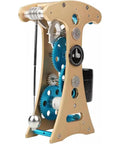DIY Metal Pendulum Wall Clock Kit With Gear Train And Pendulum, 3D Puzzle Mechanical Model. Stainless steel frame and gears.
