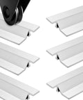 Aluminum Gate V Track Kit, 30Ft Total, 5 Pieces Of 6Ft Sections For Sliding Driveway Gates, modular track for smooth gate operation