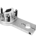 Gazaar Plasma Torch Clamp Holder 25Mm Anti Collision Fixture For Cnc Cutting Machine made of durable iron with adjustment features.