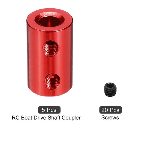 Rigid Shaft Coupler 3mm To 6mm L20mm By D12mm Aluminum Alloy Pro Grade Joint Connector Set For 3D Printers And DIY Projects Encoder Ready