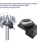 CNC Hollow Rotary Actuator With Hollow Rotating Platform Turntable For 400W Servo NEMA 23 And NEMA 34 Stepper Motors