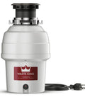 High Speed Kitchen Garbage Disposal With Power Cord Food Waste Disposer 2700 RPM 115V Motor Sound Insulated EZ Mount