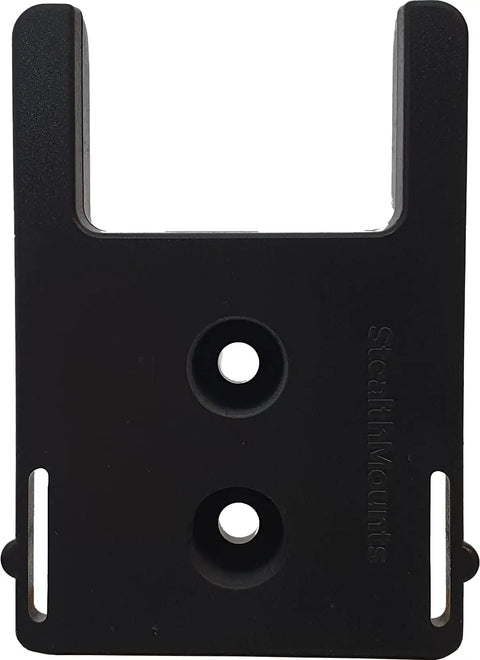 Locking Tool Holder For Kobalt 24V Tools, 4 Pack, Black showing front view with snap in design