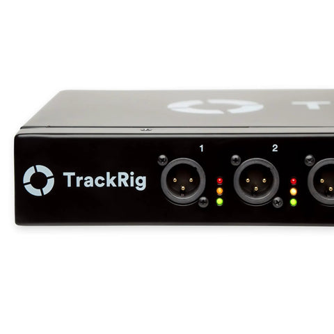 Front view of Eight Channel 8 XLR Outputs Multitrack Audio Interface With USB Ports For Quick Studio Routing, No Fuss Monitoring