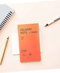 Carbonless Receipt Book 3 Part Duplicate Paper Invoice Pad For Small Business Easy Record Keeping Of Customer Transactions And Home Based Biz Supplies orange delivery note