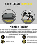 Power Pack For Johnson Evinrude CDI Box Compatible With 4 To 60 HP Outboards, showing marine-grade housing and connectors.