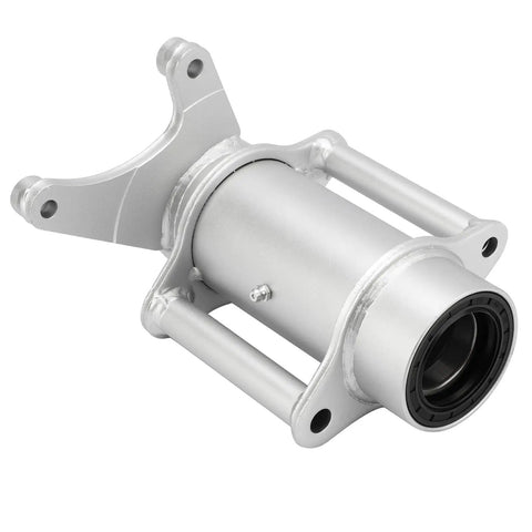 Rear Axle Bearing Carrier Housing Hub Assembly for Warrior 350 YFM350X ATV Fits 1989 to 2004 OEM Spec Durable Bolt On Replacement Parts 3GD-25311-11-35 3GD-25311-10-35 3GD-25311-11-P0 3GD-25311-00-35, silver aluminum housing