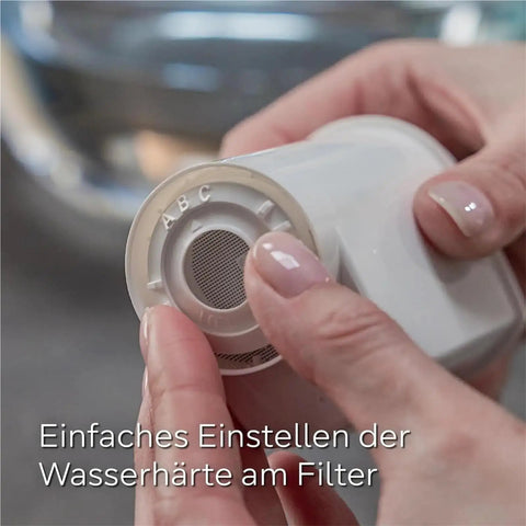 Top Shelf Six Pack Replacement Water Filter Cartridges Compatible With Siemens And Brita Intenza, close-up showing installation feature.