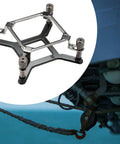 Water Cooling Mounting Bracket Kit For PC Heatsinks And Radiators, metal construction, 9x9x3 cm, easy install hardware