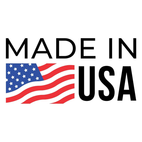 Made in USA label with American flag for Dia Sharp Bench Stone Diamond Knife Sharpener For Workshop Jobsite And Kitchen Extra Fine Flat Diamond Surface Non Slip Base Made In USA 8 X 3 X 0.38 Inches Delivers Fast Edge Repair And Smooth Honing For Dull Knives Pro Grade Edge Maintenance.