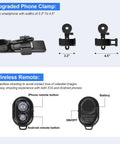 Upgraded phone clamp and wireless remote for 150mm Aperture Reflector Telescope With Manual German Equatorial Mount 750mm Focal Length