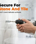 Heavy Duty 6X14MM Short Expansion Screw Set Rock Solid Wall Anchors for door hinge installation on tile.