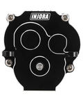 Heavy Duty CNC Aluminum Transmission Gearbox With Sixteen Point Six To One Gears Pinion For TRX4M 1 To 18 Scale RC Crawler Upgrade Black