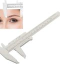Waterproof Plastic Caliper Eyebrow Lip Tattoo Ruler For Permanent Makeup Accurate Measuring Tool For Students And Pros