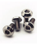 Grade 5 Titanium Hex Socket Screws For Motorcycle Disc Brake Fasteners M6 M8 Custom Bike Modification Bolts heavy duty kit