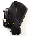 Heavy Duty Liftgate Actuator Tailgate Lock And Rear Trunk Latch Straight Swap For Toyota RAV4 2006 To 2012, black plastic actuator side view.