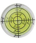 32mm for acrylic Bubble Level Round Circular for spirit Gauge(2) with clear body and precision markers for accurate readings.