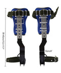 Adjustable Tree Climbing Spikes For Arborist Work With Belt And Rope Pro Grade Steel Gear For Tree Pruning And Fruit Harvest