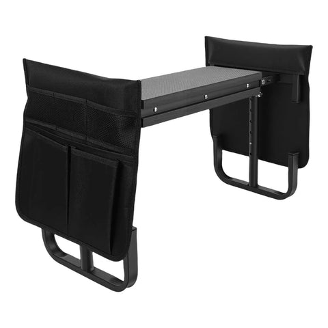 Foldable Garden Kneeler Seat Height Adjustable Stool Bench For Kneeling Or Sitting Tasks The Go To Gear For Gardening Camping And Picnics Sturdy Carbon Steel Frame Lightweight And Portable For Easy Transport
