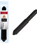 7 Inch Black Toilet Paper Roller Replacement Rod For Standard Size Holders Easy Install Durable Toilet Paper Holder