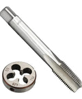 M12 X 1.25 Metric Thread Tap And Die Set For Metal Fasteners Pro Grade High Speed Steel HSS6542