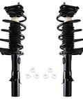 Front Suspension Kit For Ford Focus 2012 2013 With 2 Steering Knuckles Wheel Hub Bearings 2 Struts And Coil Springs And 2 Sway Bar End Links Replacement