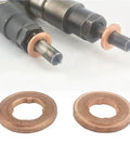 Sick Heat Resistant Flat Copper Washers 20pcs 7x15mm Common Rail Injector Seals Fuel Injection Repair Kit Universal Fit For Leaky Engines That Need A Quick Fix So You Drive Home Happy Without Overspending On Mechanic Bills In Town Right Now. Copper washers on diesel injector nozzles
