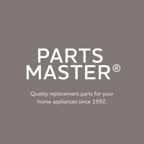 Parts Master logo with tagline about quality replacement home appliance parts since 1992.