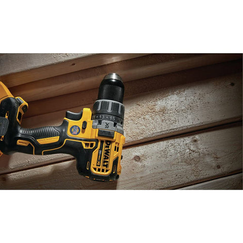 Compact 20V Max XR Li Ion Brushless Drill And Driver With Dual Speed Settings, Lightweight One Hand Use For Tight Spaces