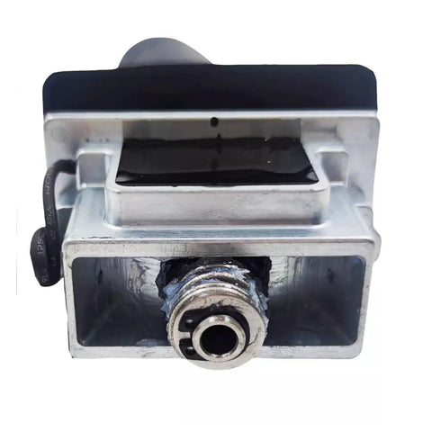 Heavy Duty Replacement Joystick Controller For Genie Vertical Mast Lift Gr 12 Gr 15 Gr 20 Grc 12 showing front view with metal casing and connector.