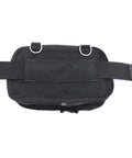 Diving Sidemount Storage Bag With Nylon Pouches And Double Ended Hook For Water Sports Gear Pro Grade Durable Lightweight Carry Pouch With Zipper Closure For Scuba Snorkel And Dive Trips, showing back view with straps and hooks.